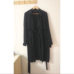 Black Duster Coat